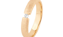 Spannring  COLIN  3mm mit Diamant