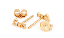 Ohrstecker LOVE in 9K Gold EXPRESS