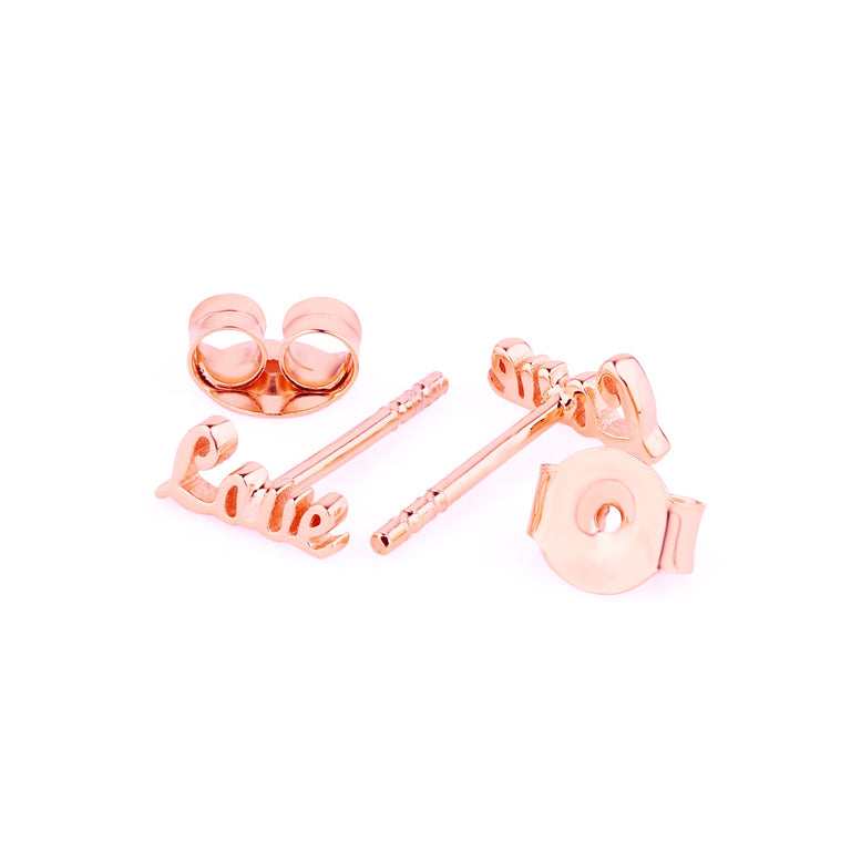 Ohrstecker LOVE in 9K Gold EXPRESS