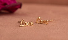 Ohrstecker LOVE in 9K Gold EXPRESS