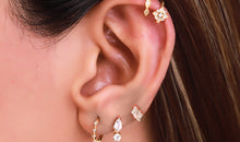 Creolen ZAFIR 12mm Diamanten