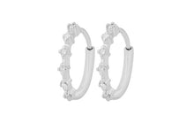 Creolen ZAFIR 12mm Diamanten