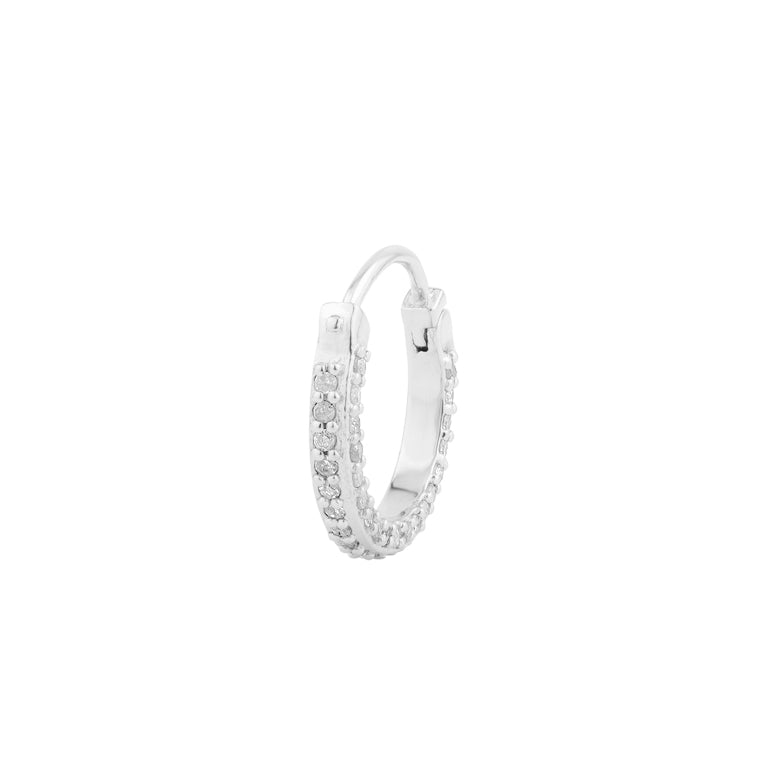Segment Ring  KENSY DOPPELT 12mm Diamanten 18k Gold