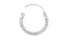 Segment Ring  KENSY DOPPELT 12mm Diamanten 18k Gold
