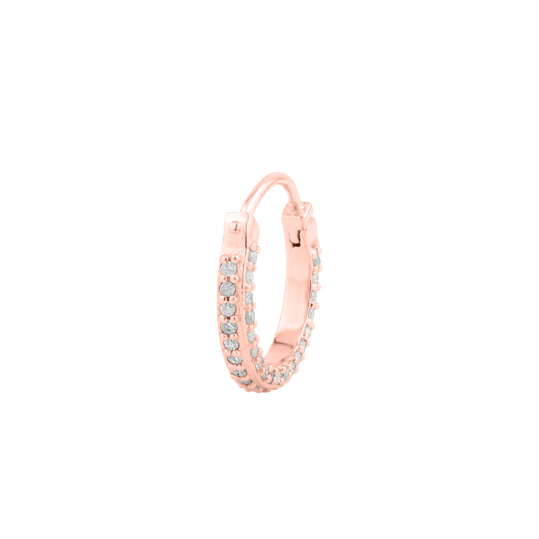 Segment Ring  KENSY DOPPELT 12mm Diamanten 18k Gold