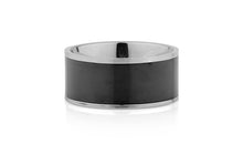 Edelstahl Ring bicolor 10mm