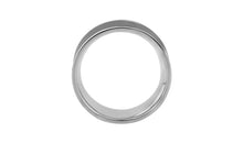 Edelstahl Ring bicolor 10mm