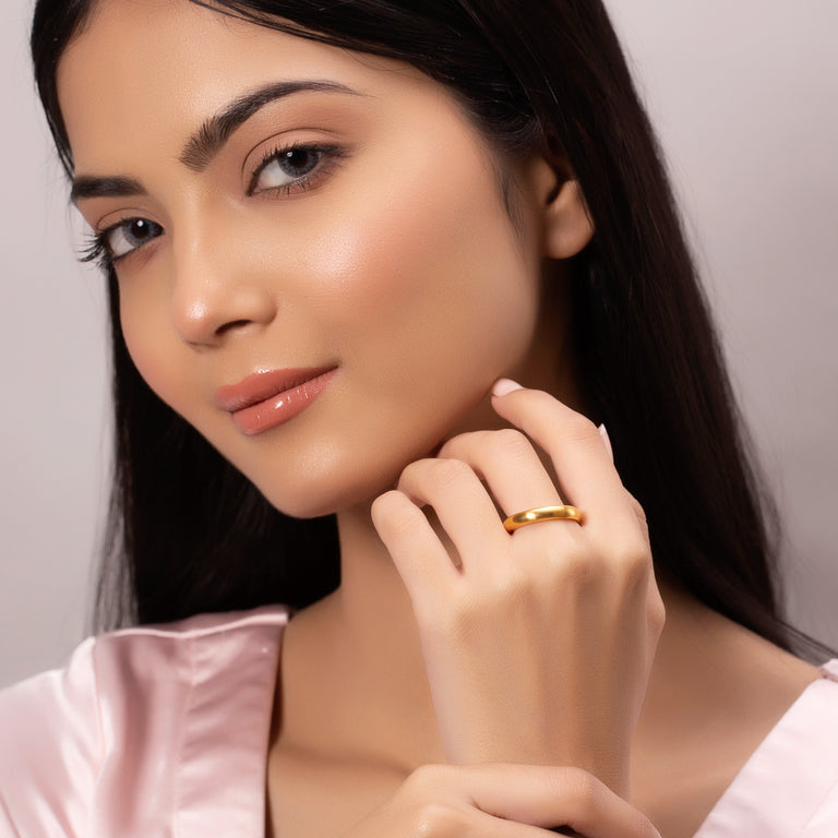Edelstahl Ring WIARA 4mm