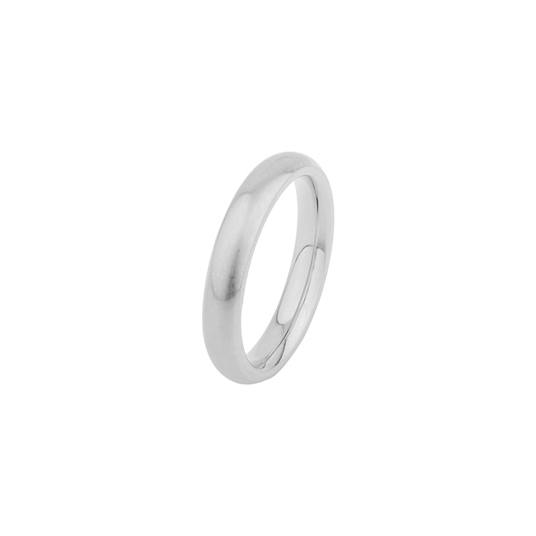 Edelstahl Ring WIARA 4mm