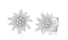Ohrstecker EDELWEISS Silber 10 mm