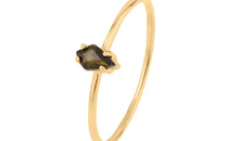 Ring KITE mit grünem Turmalin