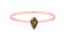 Ring KITE mit grünem Turmalin