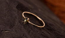 Ring KITE mit grünem Turmalin