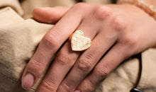 Ring ICE HEART  Silber