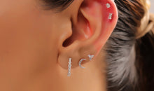 Piercing IZOLDA mit Topas