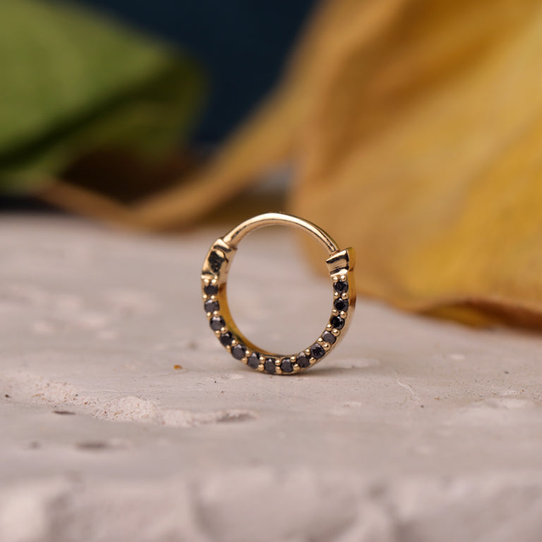 Piercing KENSY 10mm Black Diamond