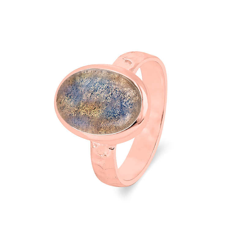 Ring JAMIE mit Labardorit Silber