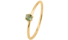 Ring  MINI BRIANA  mit grünem Turmalin 3mm