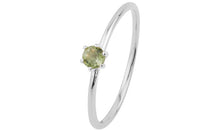 Ring  MINI BRIANA  mit grünem Turmalin 3mm
