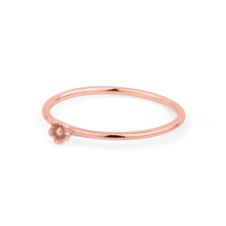 Ring  MINI FLOWER Silber