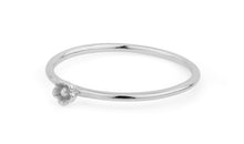 Ring  MINI FLOWER Silber