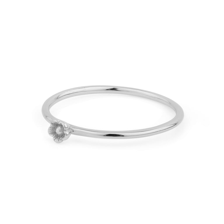 Ring  MINI FLOWER Silber