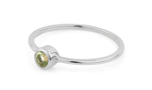 Ring  MINI JANAJA  mit grünem Turmalin 3mm