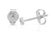 Mini Ohrstecker ETERNITY mit Diamanten