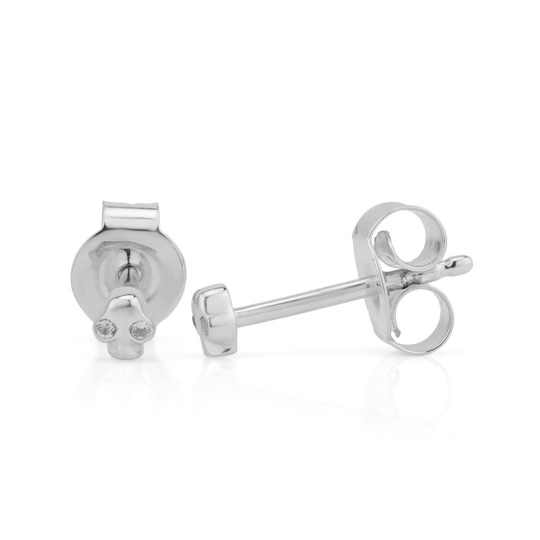Mini Ohrstecker ETERNITY mit Diamanten