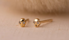 Mini Ohrstecker ETERNITY mit Diamanten