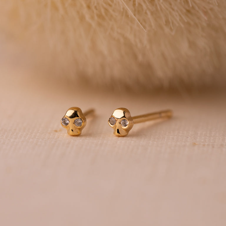Mini Ohrstecker ETERNITY mit Diamanten