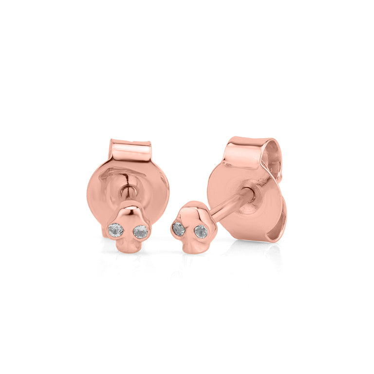 Mini Ohrstecker ETERNITY mit Diamanten