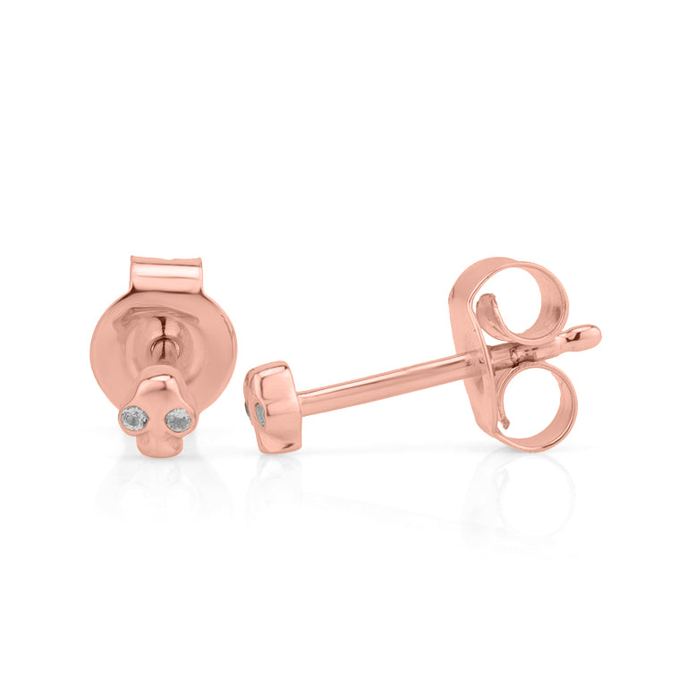 Mini Ohrstecker ETERNITY mit Diamanten