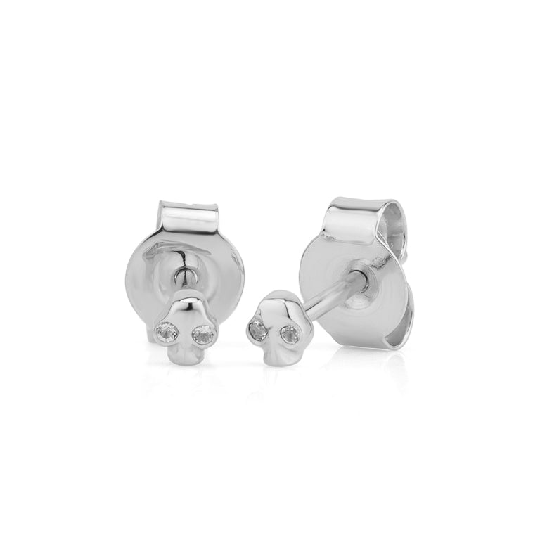 Mini Ohrstecker ETERNITY mit Diamanten