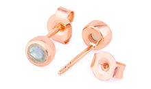 Ohrstecker  LEONORA Mondstein 4mm