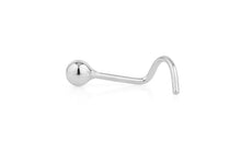 Nasen Piercing BETSY Ball Silber