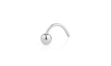 Nasen Piercing BETSY Ball Silber