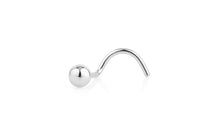 Nasen Piercing BETSY Ball Silber