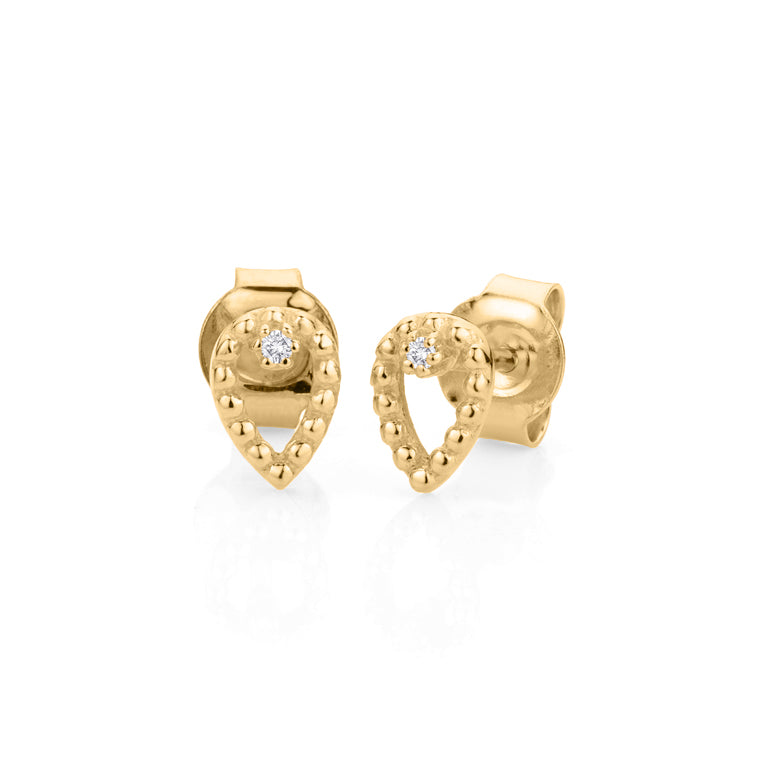 Ohrstecker NEREID mit Diamant
