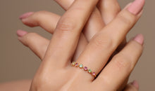 Ring NORA Turmalin