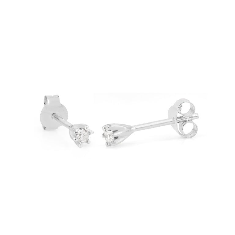 Ohrstecker BRIANA 2.5mm Diamant 18k Gold EXPRESS
