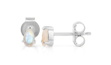Ohrstecker DROPS mit Mondstein Silber EXPRESS