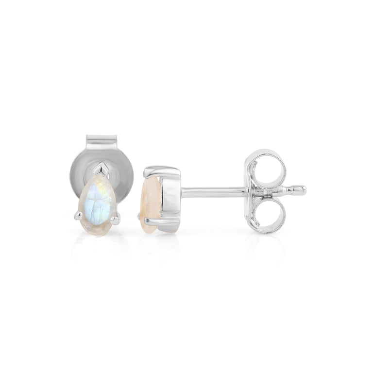Ohrstecker DROPS mit Mondstein Silber EXPRESS