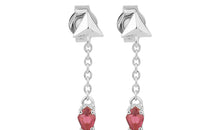 Ohrstecker KITE CHAIN mit Turmalin