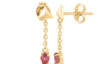 Ohrstecker KITE CHAIN mit Turmalin
