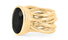 Ring MARLENE Silber Onyx