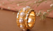 Ring JANAJA mit Perlen 16mm