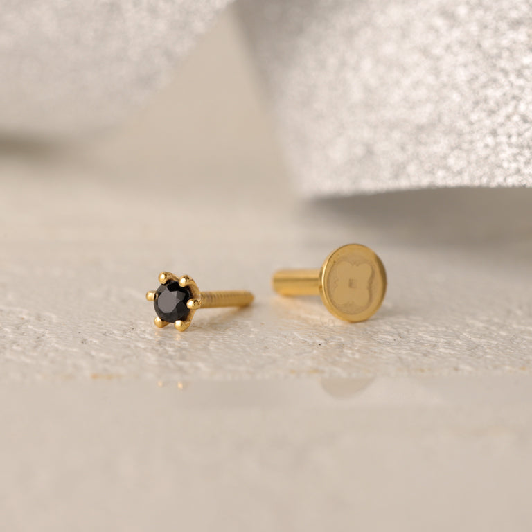 Piercing BRIANA 2mm Spinel