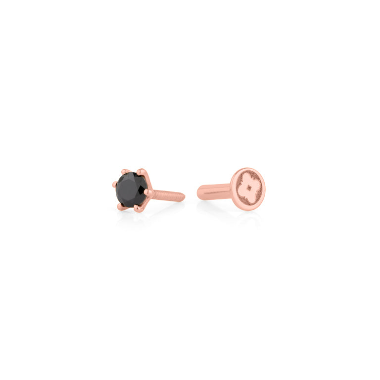 Piercing BRIANA 3mm Spinel Silber