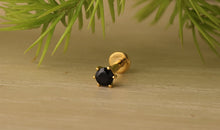 Piercing BRIANA 3mm Spinel Silber